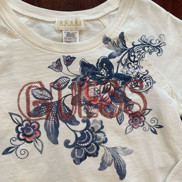 Guess long sleeve flower shirt - Picture 7 of 8